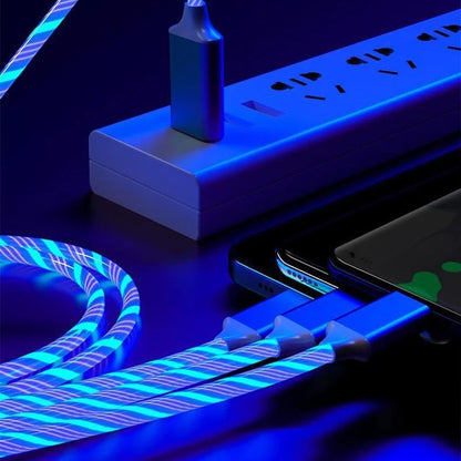 Glowing LED Type C Cable