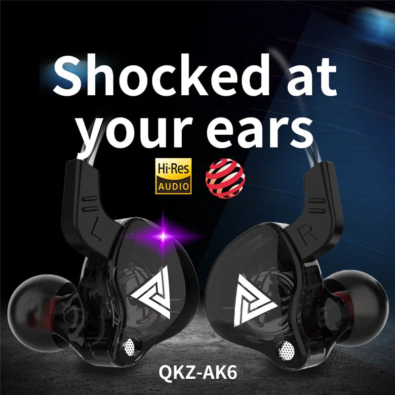 QKZ AK6 Headphones