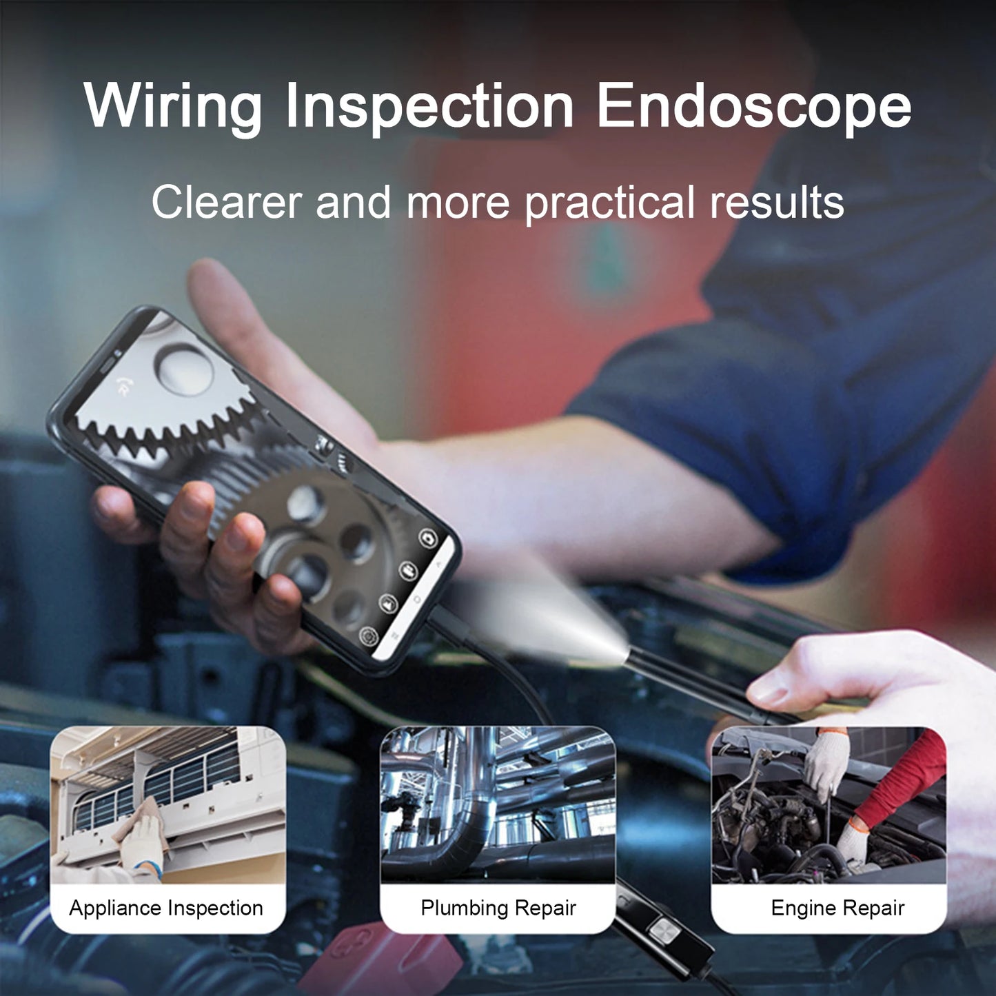 Type-C Endoscope Scope Camera 1m 1.5m 2m