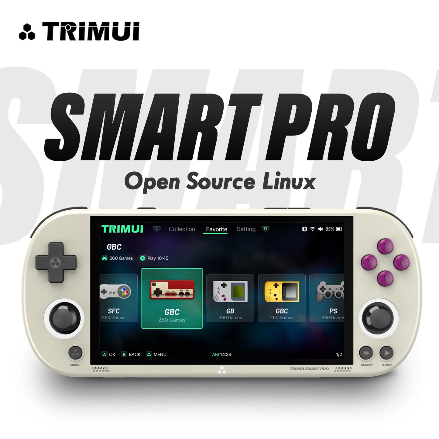 Trimui Smart Pro Handheld Game Console